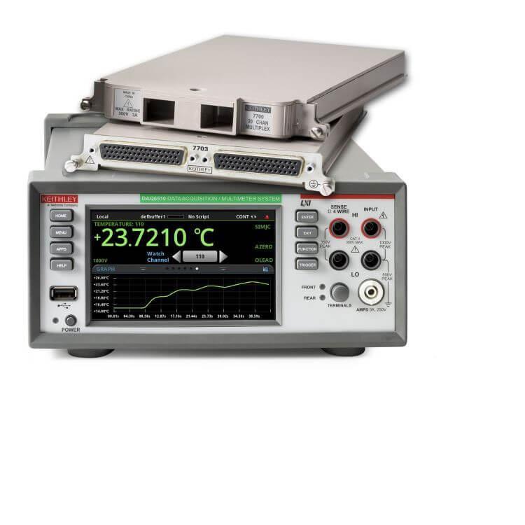 DAQ6510 數據采集和記錄萬用表系統
